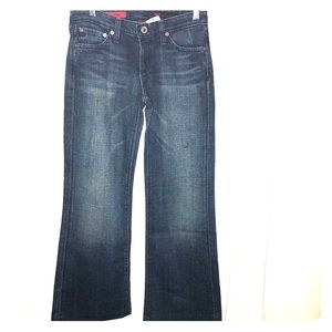 AG jeans ‘the wiser’ wide leg for petite!